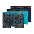 thumbnail image 1 of Jockey Men's Chafe Proof Pouch Microfiber 3" Trunk - 3 Pack, 1 of 4