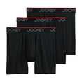 thumbnail image 1 of Jockey Men's Chafe Proof Pouch Microfiber 6" Boxer Brief - 3 Pack, 1 of 7