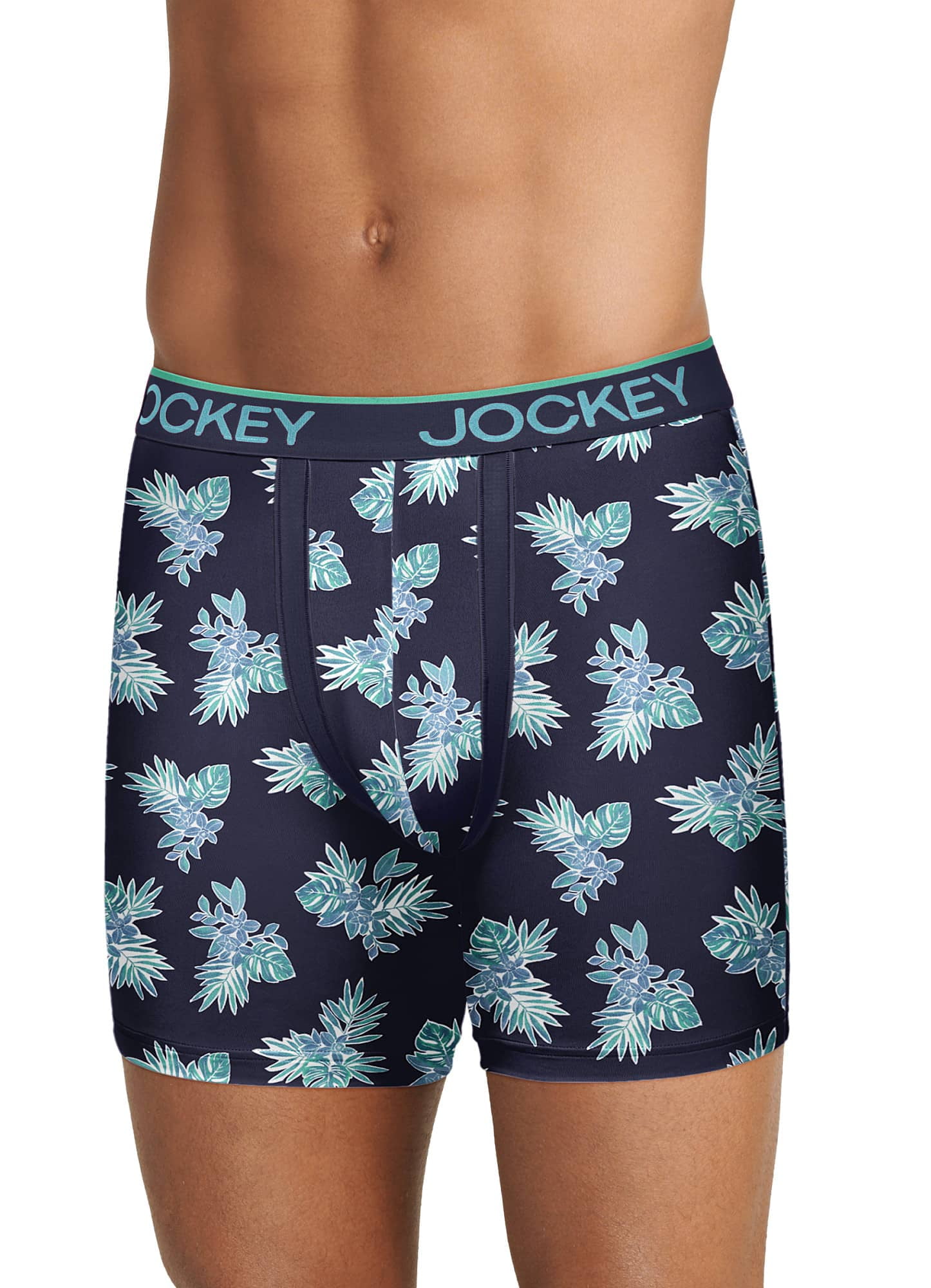 Jockey Men's Chafe Proof Pouch Microfiber 6" Boxer Brief