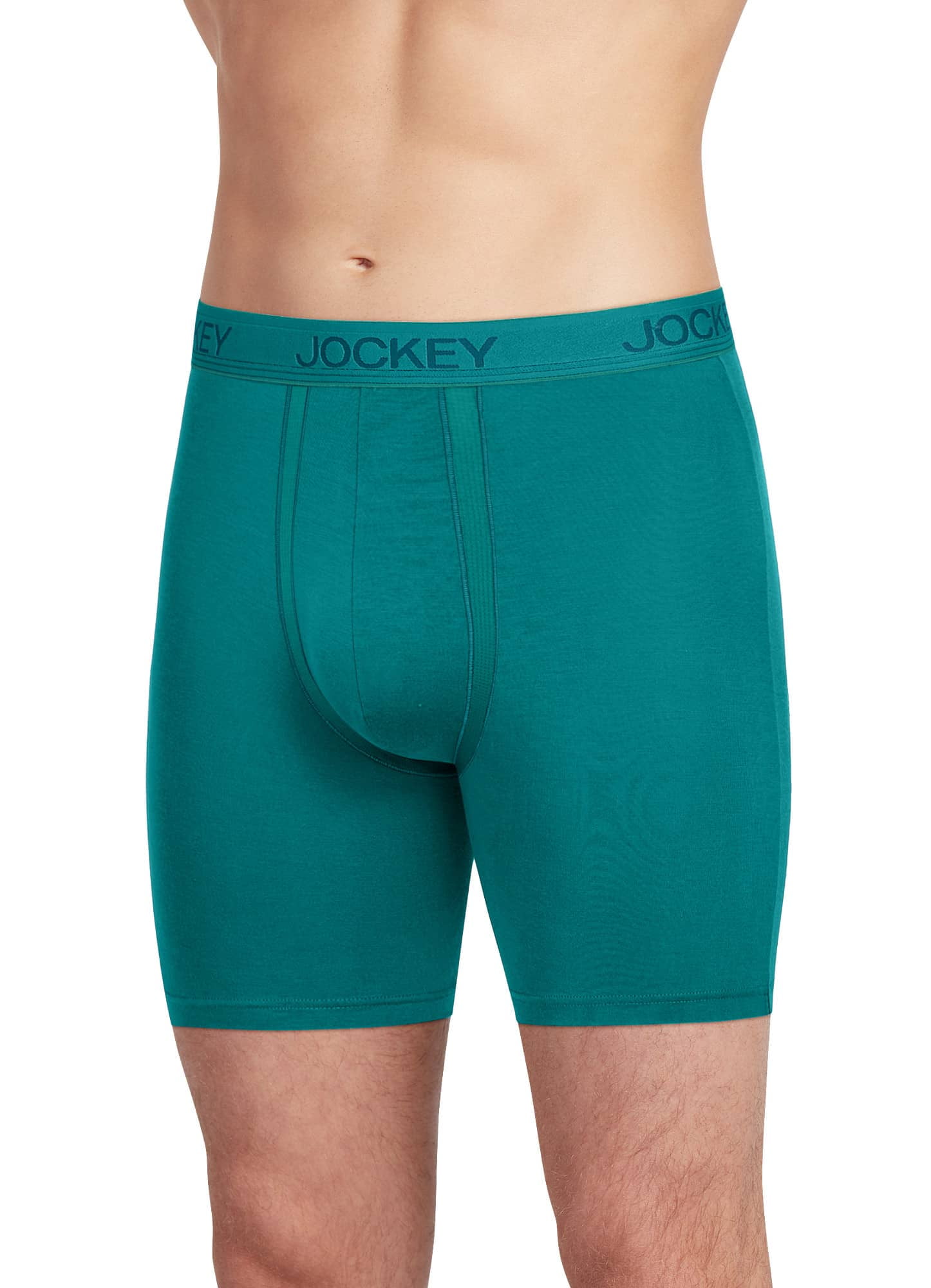 Jockey Men's Chafe Proof Pouch Ultra Soft Modal 6" Boxer Brief