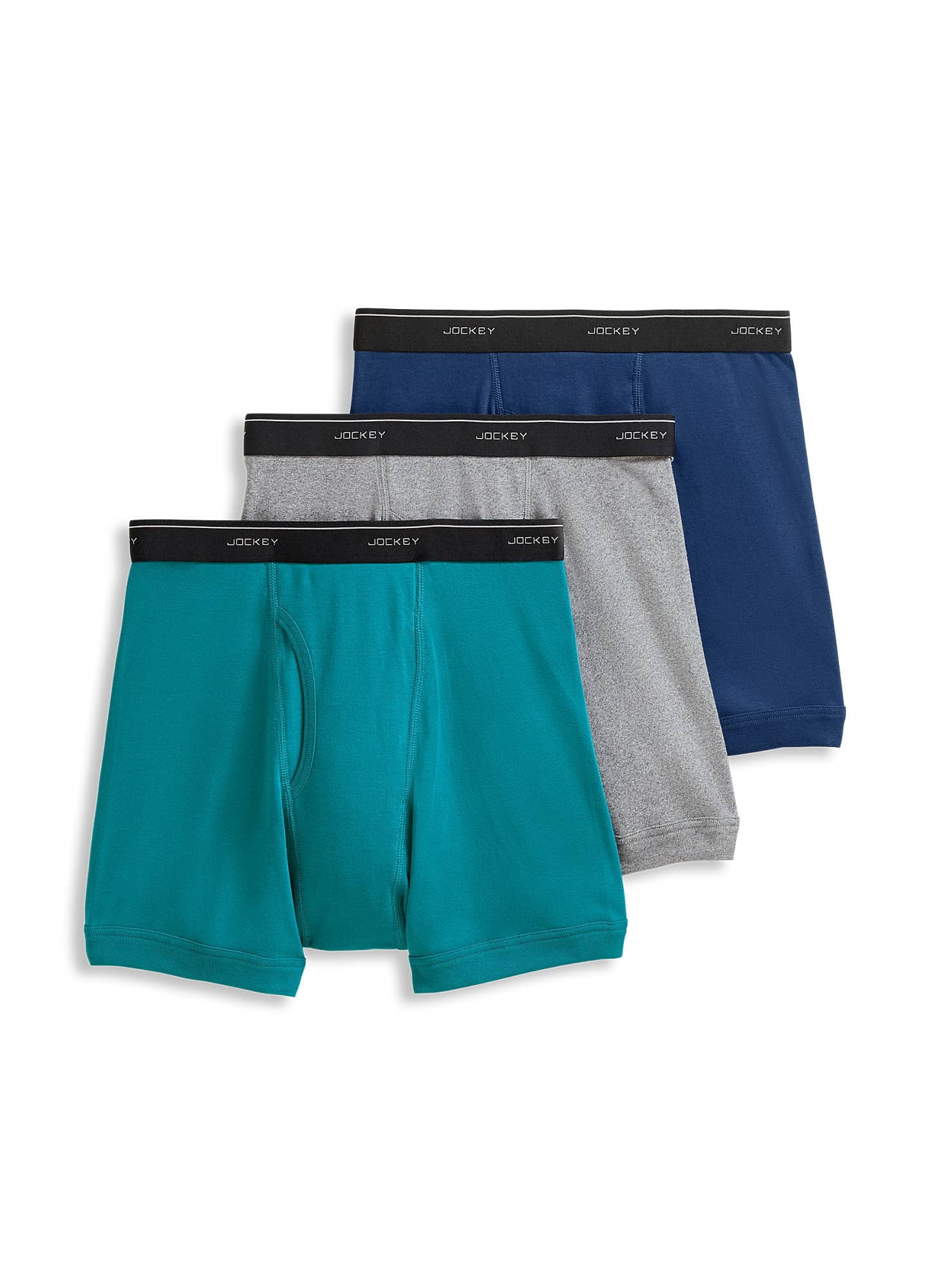 Jockey Men's Classic 5" Boxer Brief - 3 Pack - Walmart.com
