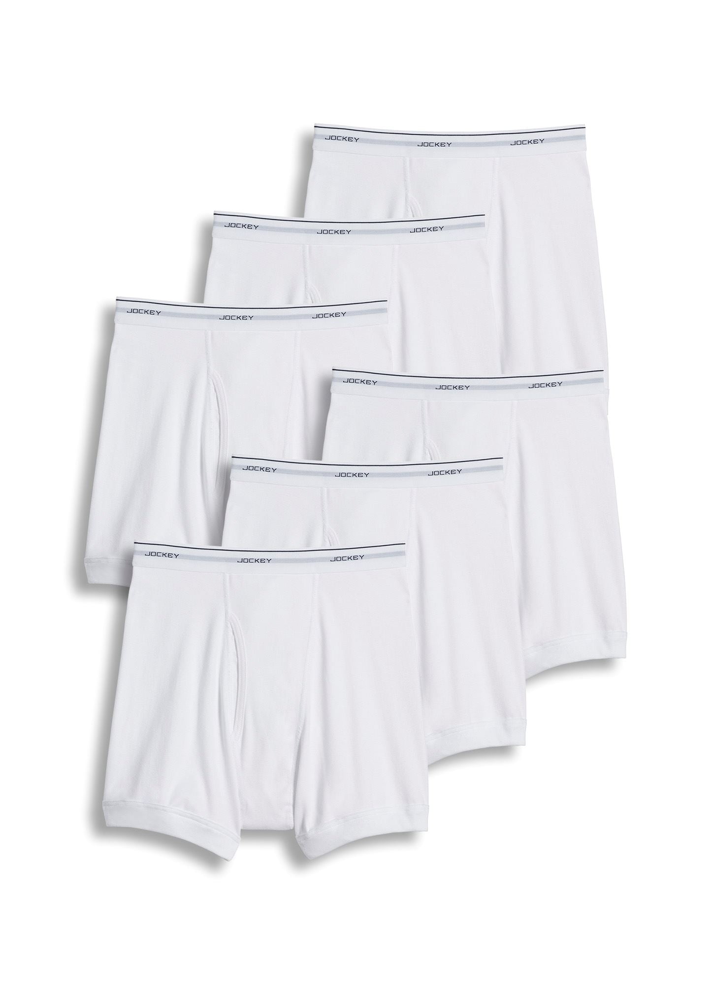Jockey Men's Classic 5" Boxer Brief 6 Pack