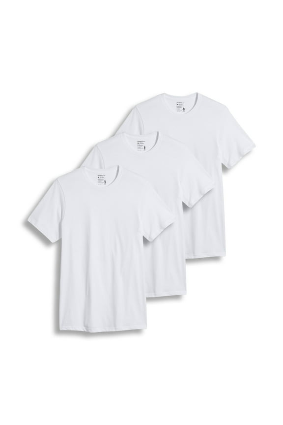 Men's Classic Crew Neck Undershirt - 3 Pack