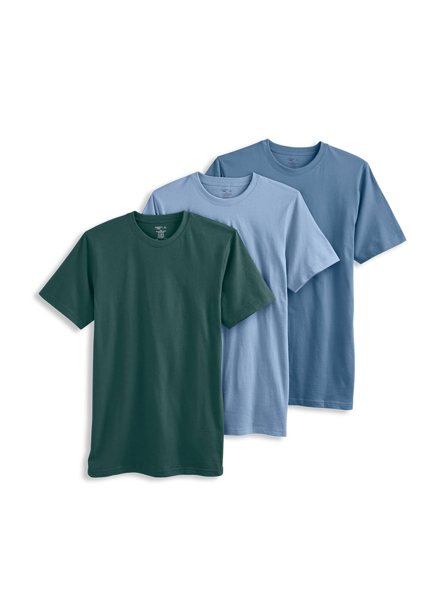 Jockey 3 Pack Men's Crew Neck T-Shirts - 9953 main image 1