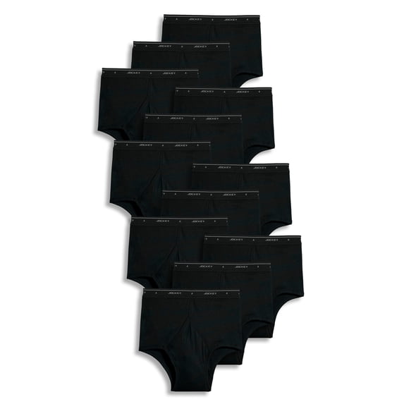Jockey Men's Classic Full Rise Brief - 12 Pack