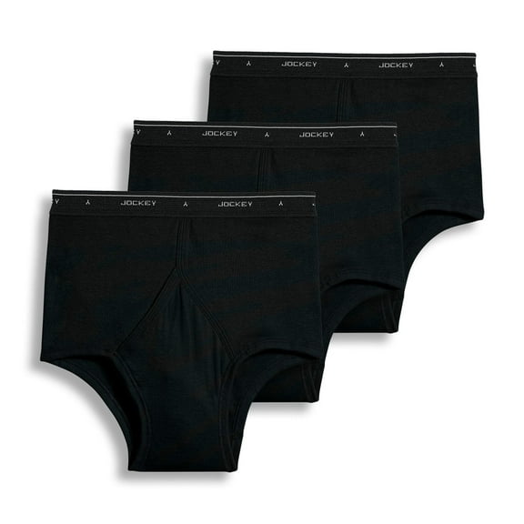 Jockey Men's Classic Full Rise Brief - 3 Pack