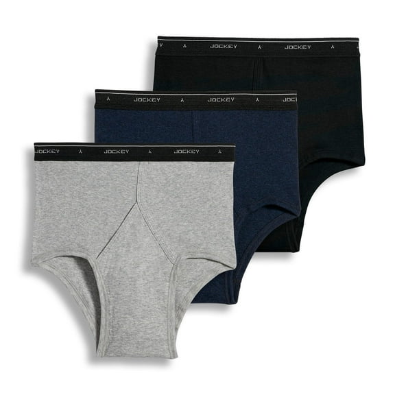Jockey Men's Classic Full Rise Brief - 3 Pack