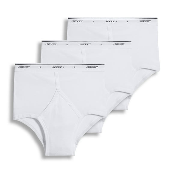 Jockey Men's Classic Full Rise Brief - 3 Pack