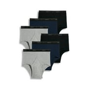 Jockey Men's 100% Cotton Classic Full Rise Brief - 6 Pack