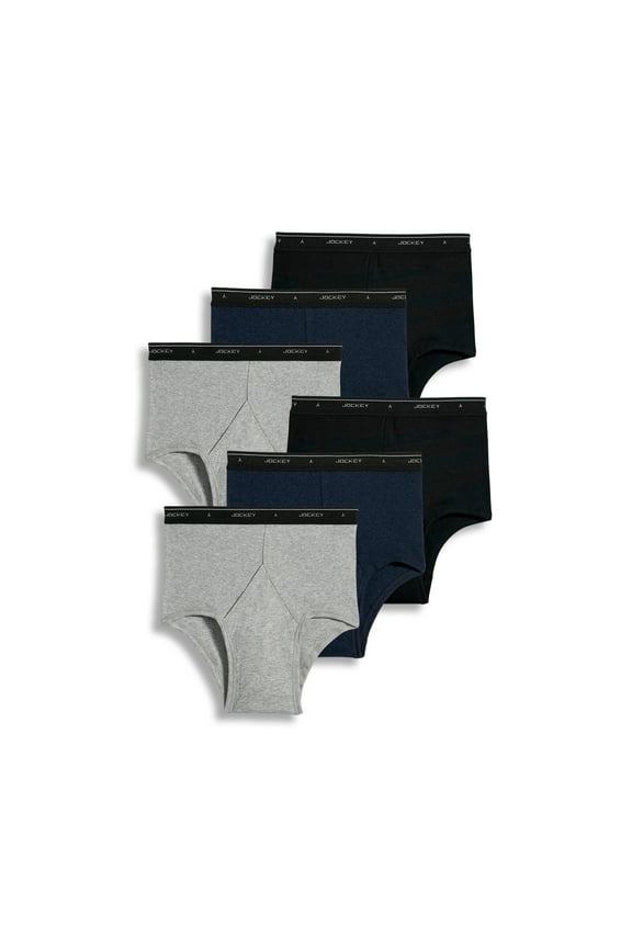 Men's Classic Full Rise Brief - 6 Pack