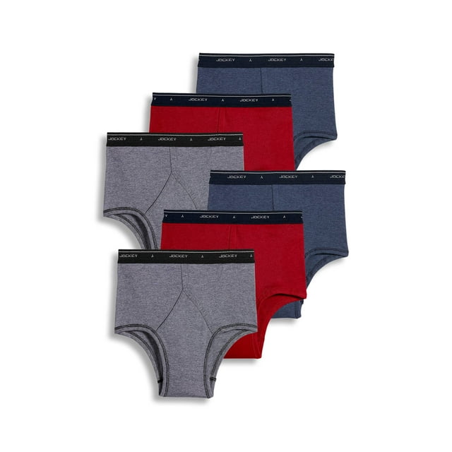 Jockey Men's Classic Full Rise Brief 6 Pack