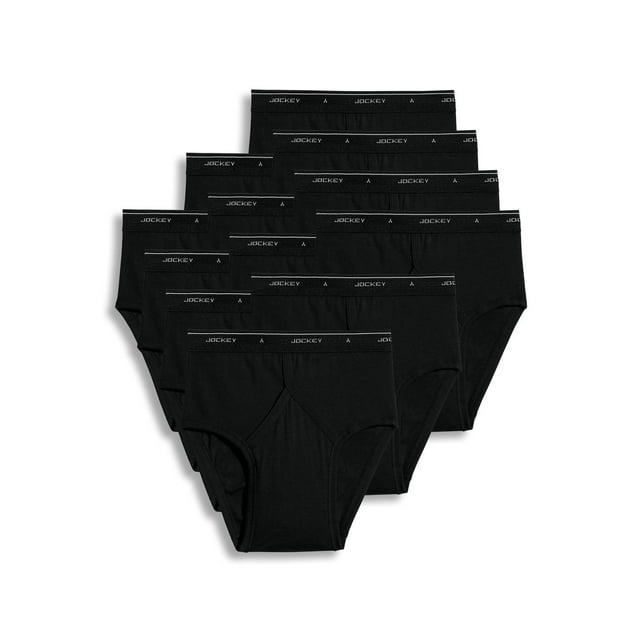 Jockey Men's Classic Low Rise Brief 12 Pack