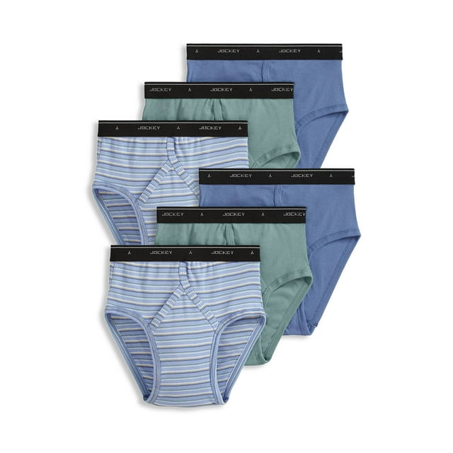 Jockey Mens Classic Low Rise Brief 6 Pack 4674