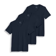 Jockey Men's 100% Cotton Classic V-Neck Undershirt - 3 Pack