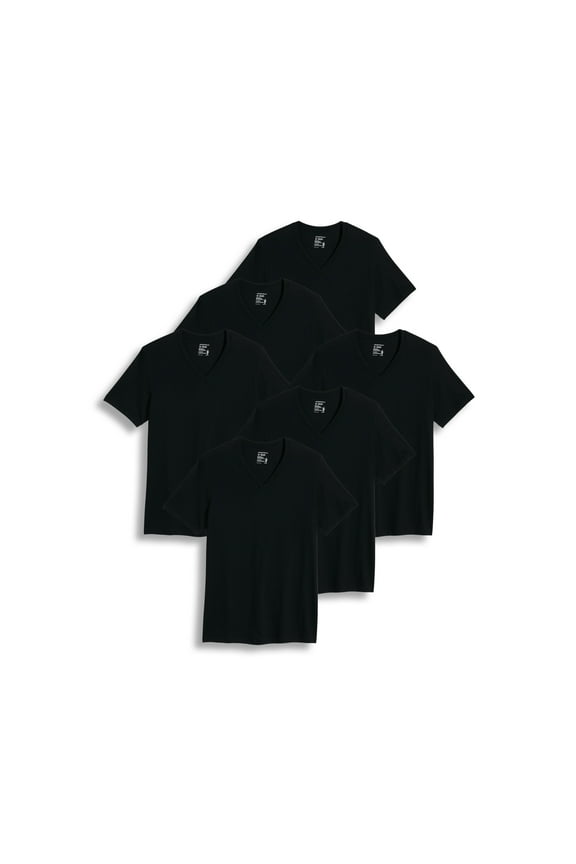 Men's Classic V-Neck Undershirt - 6 Pack