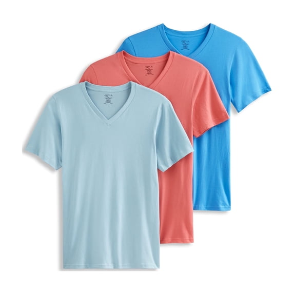 Jockey Men's 100% Cotton Classic V-Neck Undershirt - 3 Pack