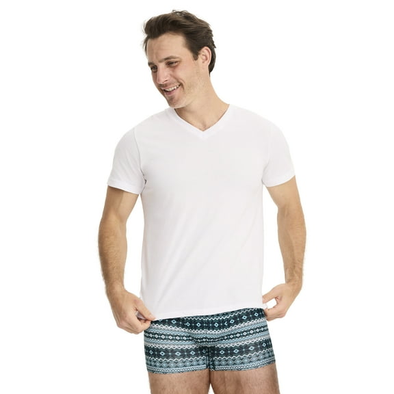 Jockey Men's Cool Cotton Stretch V-Neck Undershirt