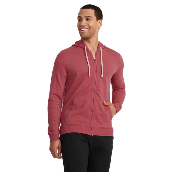 Jockey Men's Cotton Blend Fleece Full Zip Hoodie