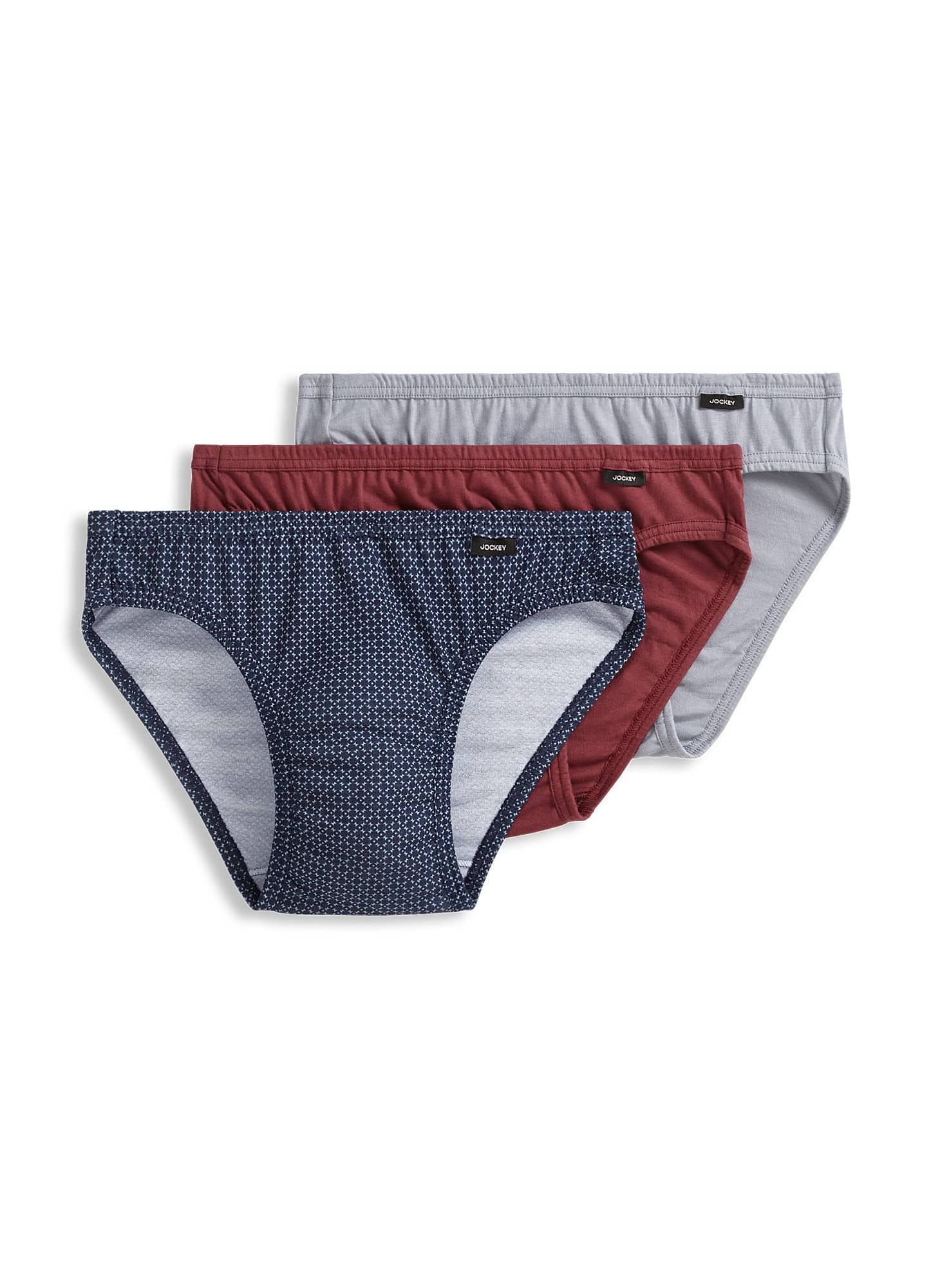 Jockey Men's Elance Bikini - 3 Pack 