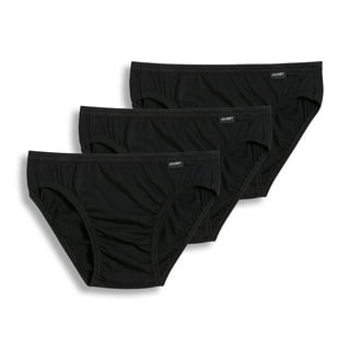 Jockey Men's 100% Cotton Elance Bikini - 3 Pack