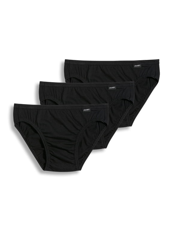 Men's 100% Cotton Elance Bikini - 3 Pack