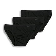 Jockey Mens 100% Cotton Elance Bikini - 3 Pack