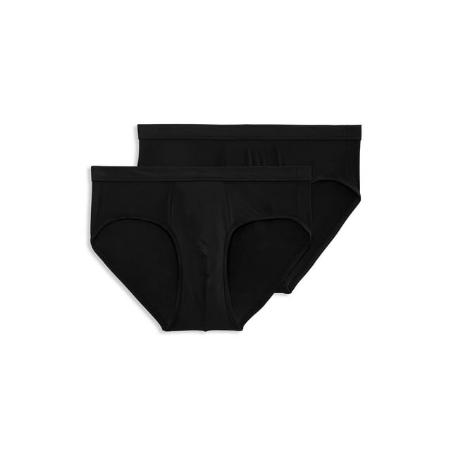 Jockey Men's Elance Microfiber Low Rise Brief 2 Pack