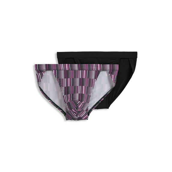 Jockey Men's Elance Microfiber String Bikini - 2 Pack