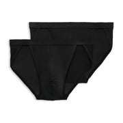 Jockey Mens Elance Microfiber String Bikini - 2 Pack