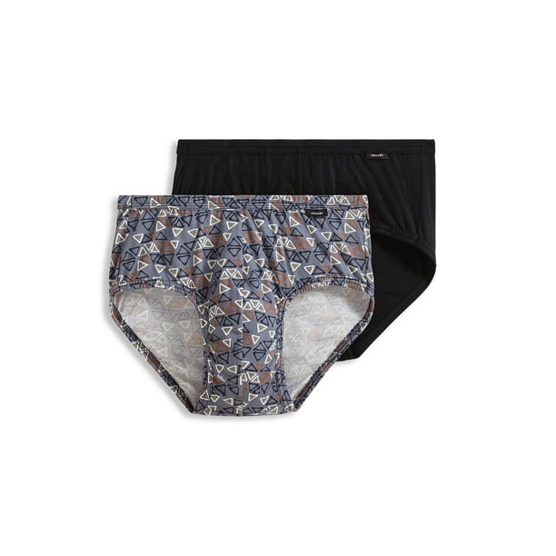 Jockey Men's Elance Poco Brief 2 Pack