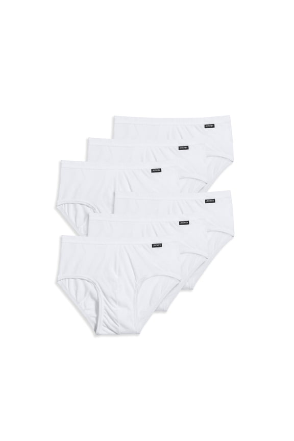 Men's 100% Cotton Elance Poco Brief - 6 Pack