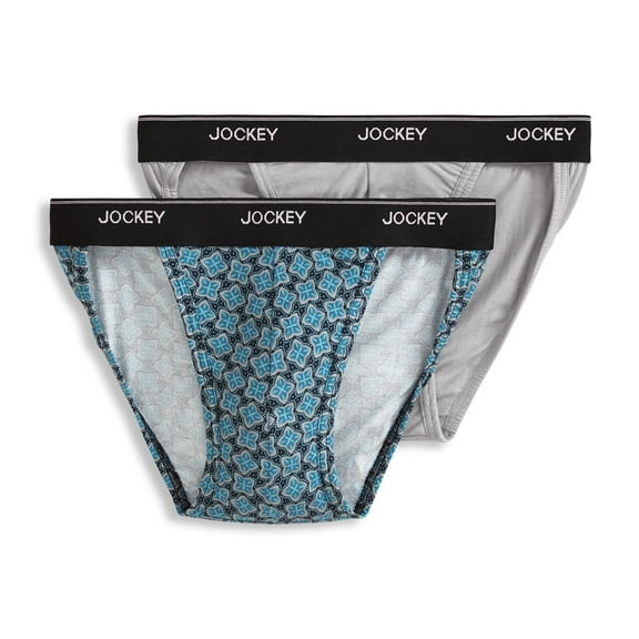 Jockey Men's Elance String Bikini - 2 Pack