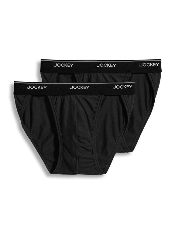Men's 100% Cotton Elance String Bikini - 2 Pack