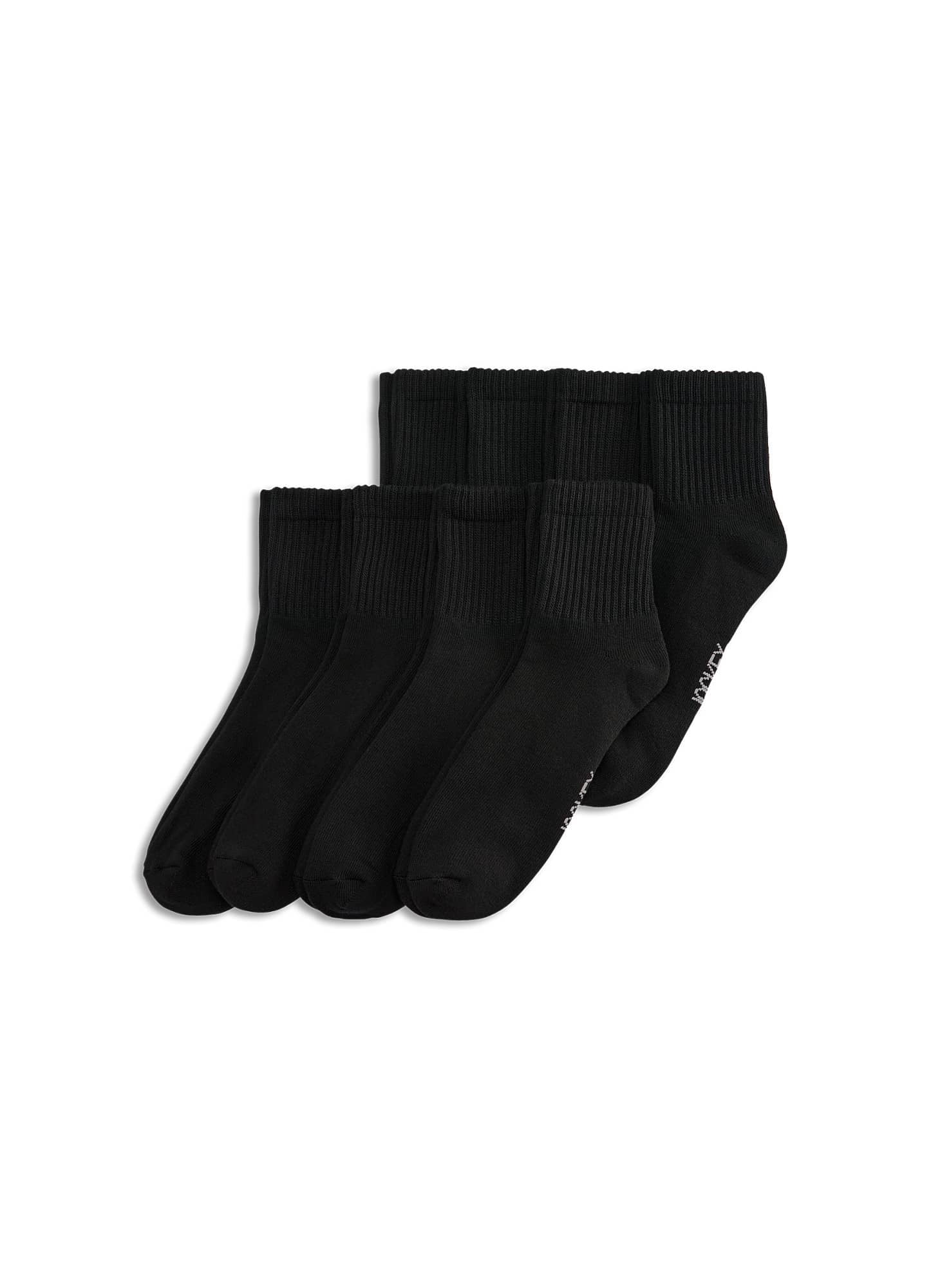 Jockey Men's Essentials Antimicrobial Quarter Socks 8 P