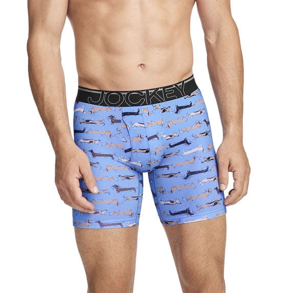 Jockey Men's EverActive Motion Stretch Microfiber 5" Boxer Brief