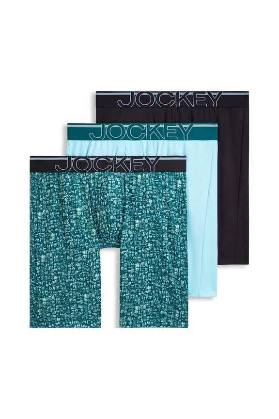 Men's EverActive Motion Stretch Microfiber 7" Long Leg Boxer Brief - 3 Pack