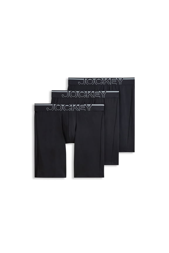 Men's EverActive Motion Stretch Microfiber 7" Long Leg Boxer Brief - 3 Pack