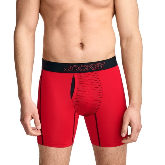 Jockey Men's EverActive VentraCool Air 6" Boxer Brief