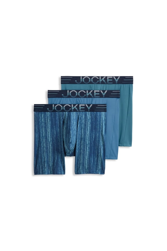 Men's EverActive Zero Chafe 6" Microfiber Boxer Brief - 3 Pack
