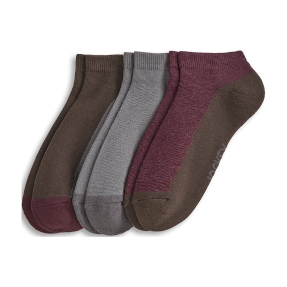 Jockey Men's Everyday Cotton Blend Low Cut Socks - 3 Pack