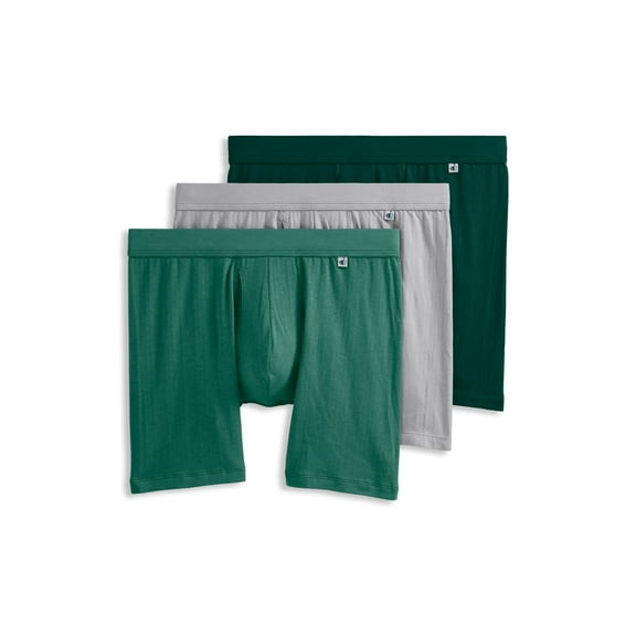 Jockey Men's Hypersoft 360 6" Boxer Brief - 3 Pack