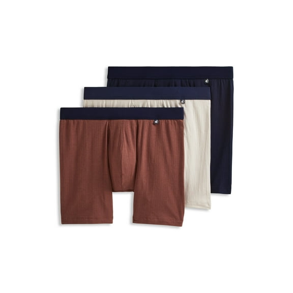 Jockey Men's Hypersoft 360 6" Boxer Brief - 3 Pack