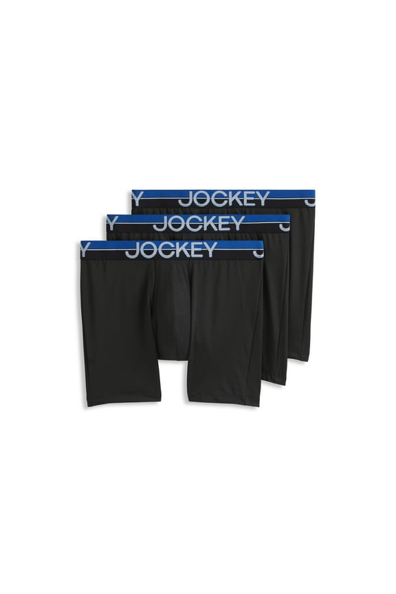 Men's Infinite Cool Microfiber Stretch 6" Boxer Brief - 3 Pack