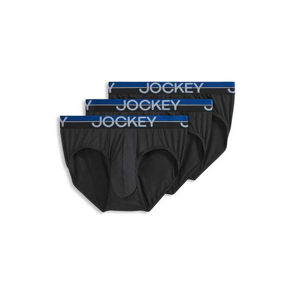 Jockey Men's Infinite Cool Microfiber Stretch Brief - 3 Pack