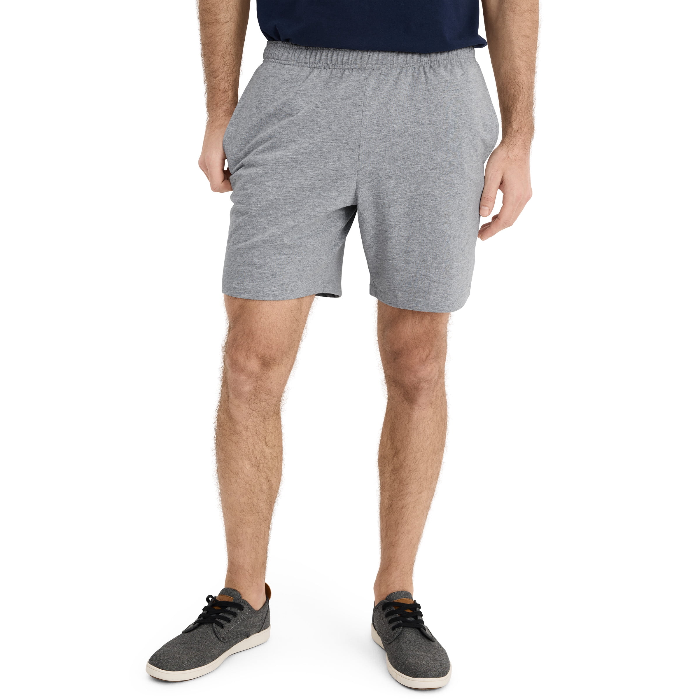 Bass Outdoor Men's Boulder Knit Shorts - Ripstop Grid, Active Movement Design, Casual & Outdoor Wear