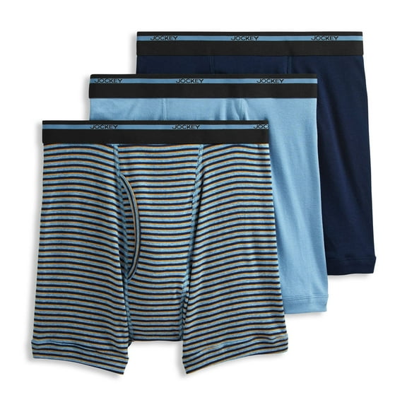 Jockey Men's Lightweight Classic 5" Boxer Brief - 3 Pack