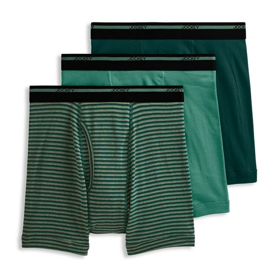 Jockey Men's Lightweight Classic 5" Boxer Brief - 3 Pack