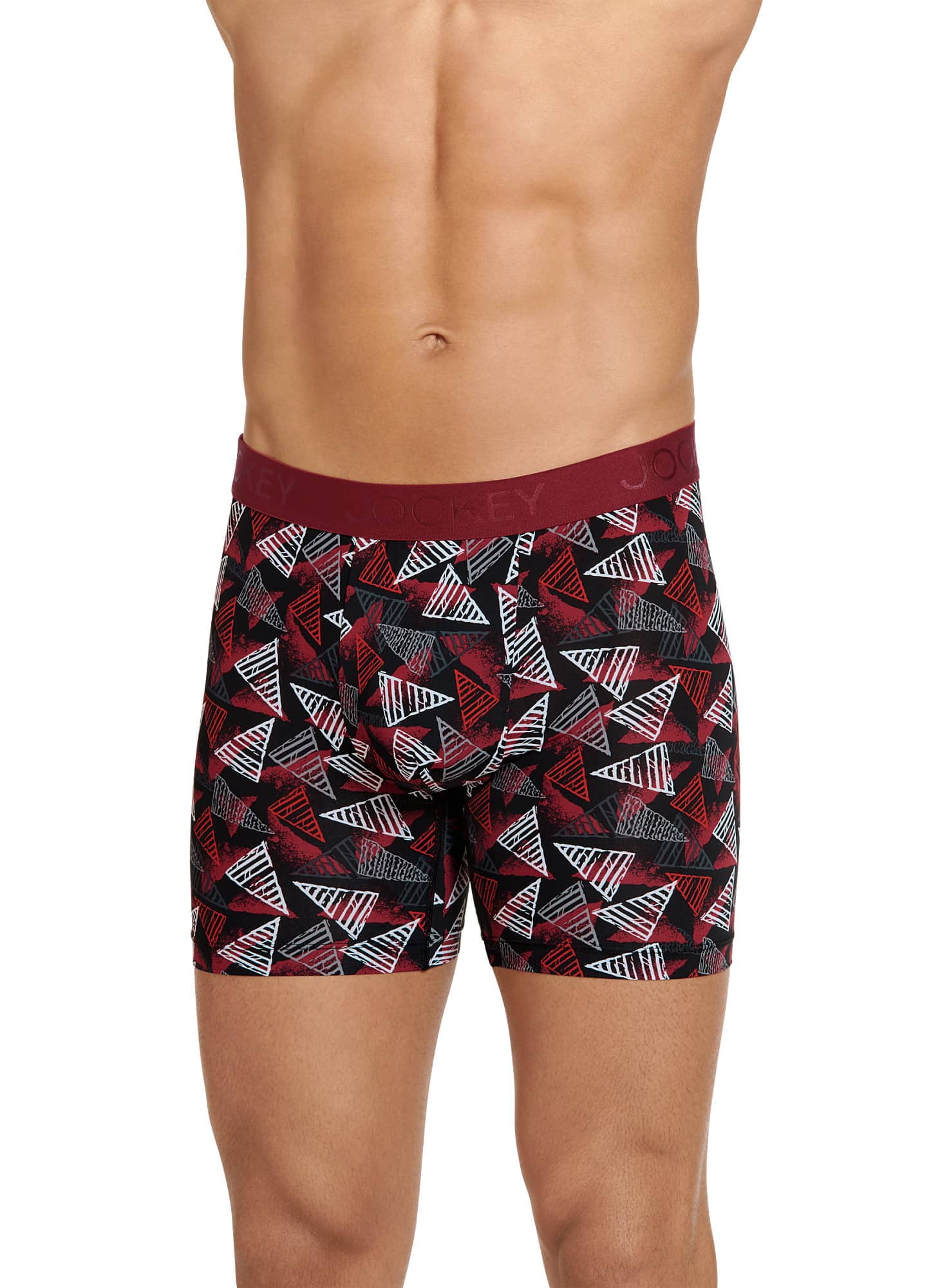 Jockey Men's Lightweight Travel Microfiber 5" Boxer Brief