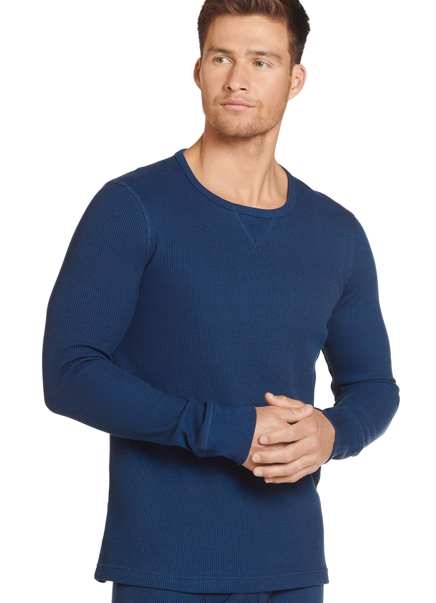 Jockey long sleeve waffle crew hotsell