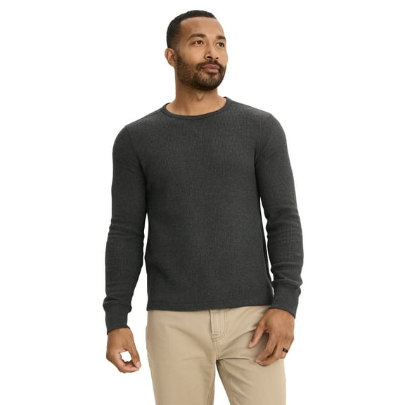 Jockey Men's Long Sleeve Waffle Crew